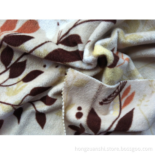 Printing Double Face Super Soft Velour (HZS--365)